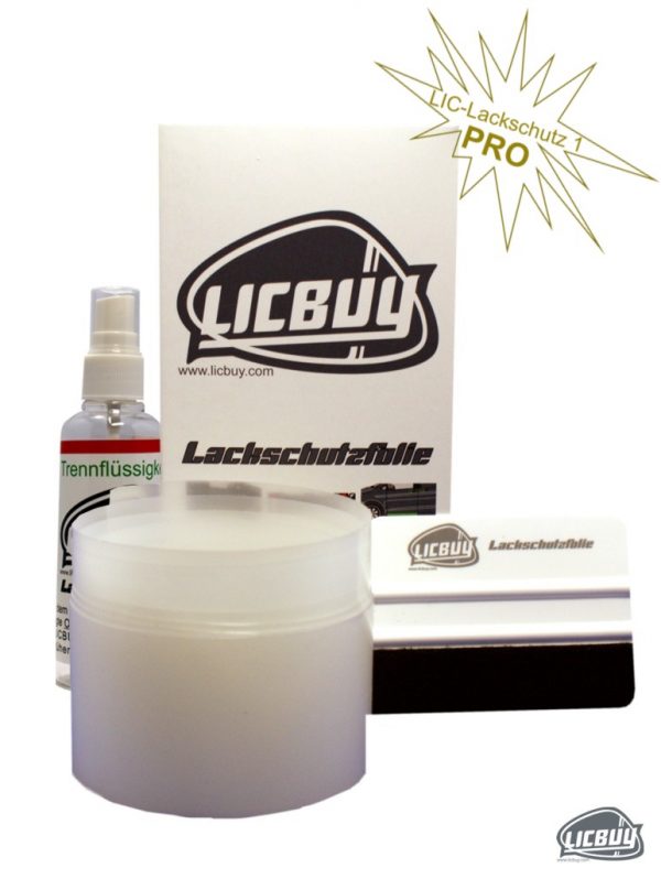 Licbuy Lackschutz PRO Set komplett 2