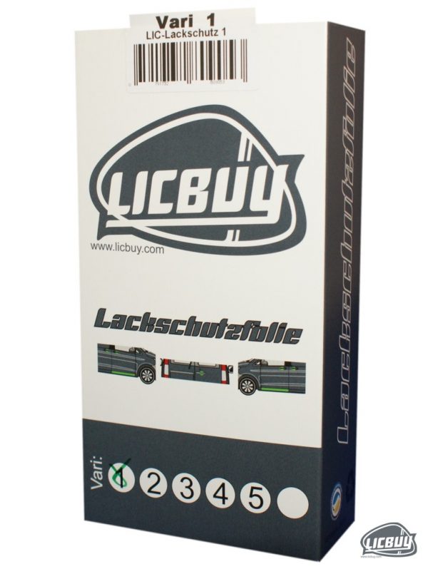 Licbuy Lackschutz Set VARI 1 komplett