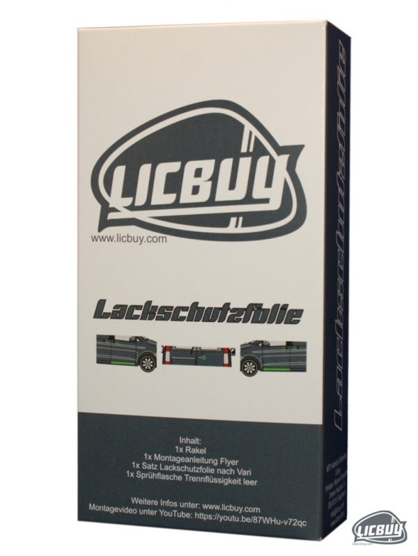 Licbuy Lackschutz Set komplett Verpackung